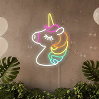 Unicorn Led Neon Sign Home Decor Kids Gift