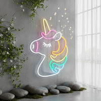 Unicorn Led Neon Sign Home Decor Kids Gift