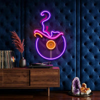 Vinyl Disc LED Neon Sign Light Pop Art