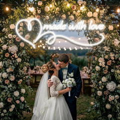 Made With Love Wedding Led Neon Sign Light