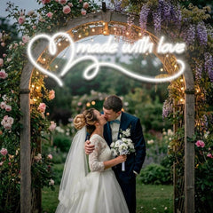 Made With Love Wedding Led Neon Sign Light