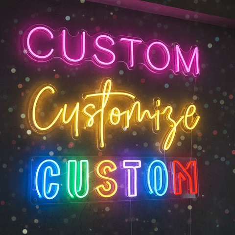 Custom Neon Sign, Custom Neon Sign Wedding, Custom Name Neon Sign