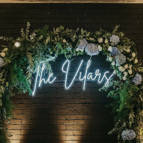 Custom Neon Sign, Custom Neon Sign Wedding, Custom Name Neon Sign