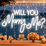 Will You Marry Me Neon Sign