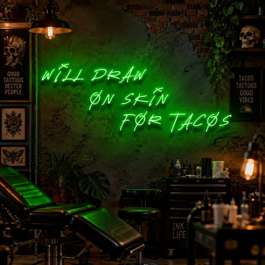 Will Draw On Skin For Tacos