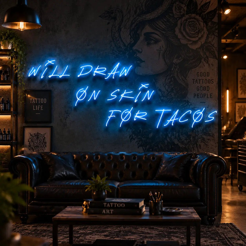 Will Draw On Skin For Tacos