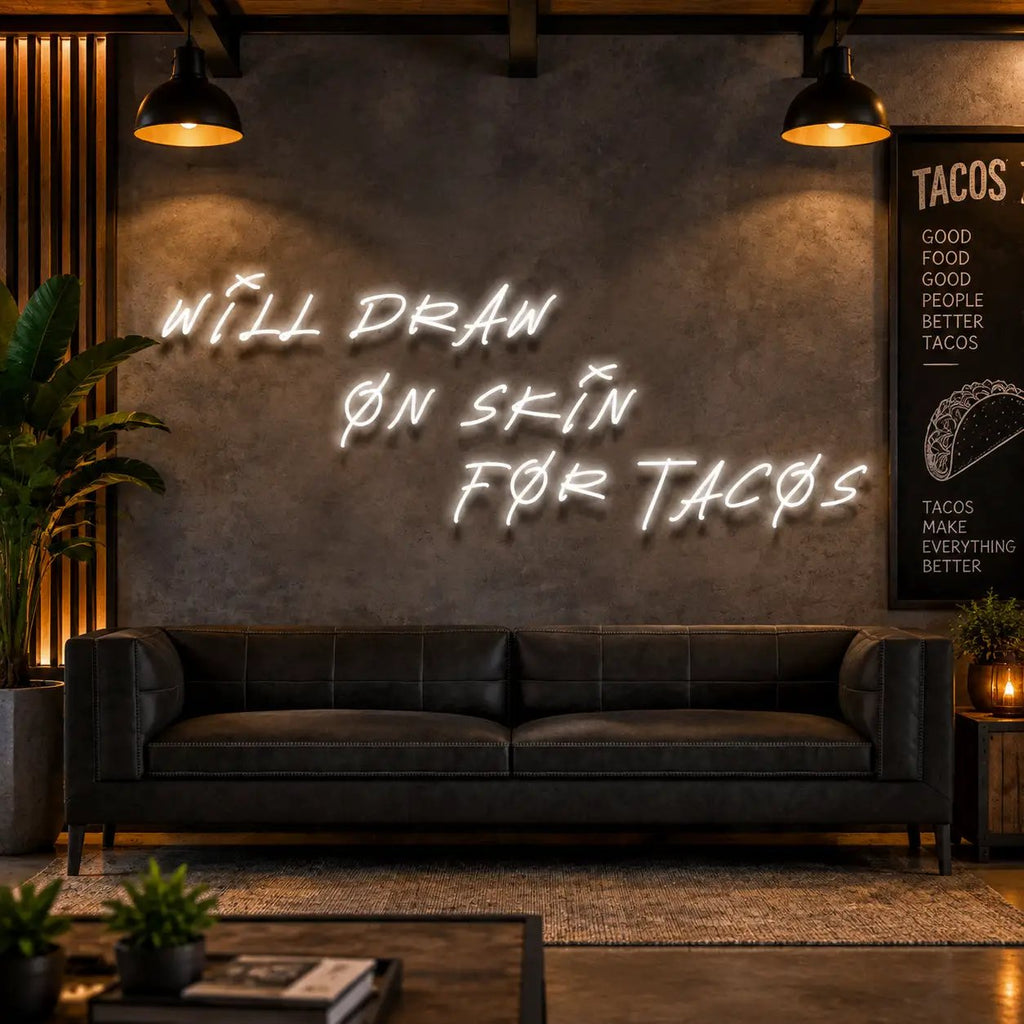 Will Draw On Skin For Tacos