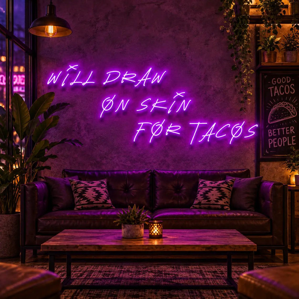 Will Draw On Skin For Tacos