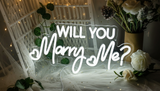 Will You Marry Me Neon Sign
