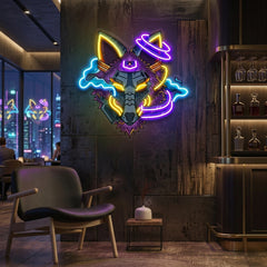 Wolf Robot LED Neon Sign Light Pop Art
