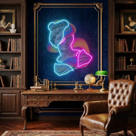 Woman Of Color Neon Artwork Led Neon Sign Light