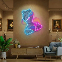 Woman Of Color Neon Artwork Led Neon Sign Light