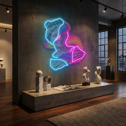 Woman Of Color Neon Artwork Led Neon Sign Light