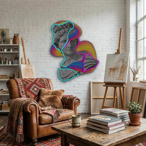 Woman Of Color Neon Artwork Led Neon Sign Light