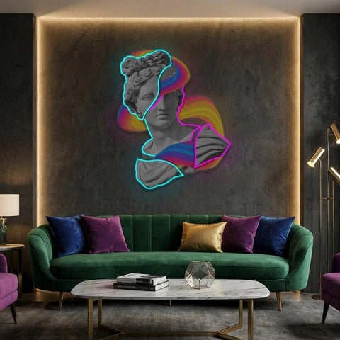 Woman Of Color Neon Artwork Led Neon Sign Light
