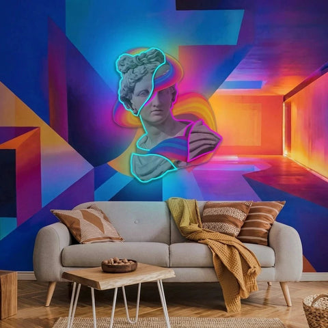 Woman Of Color Neon Artwork Led Neon Sign Light