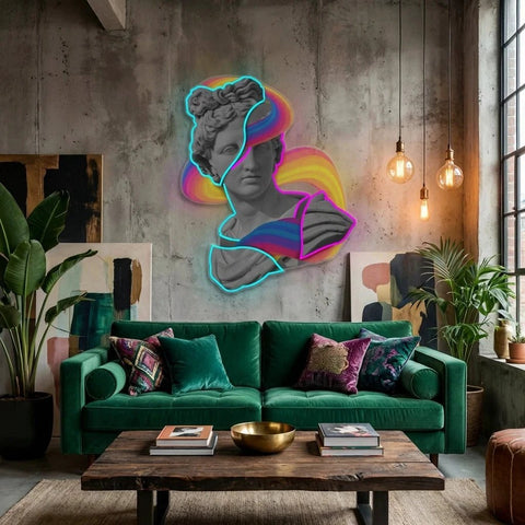 Woman Of Color Neon Artwork Led Neon Sign Light