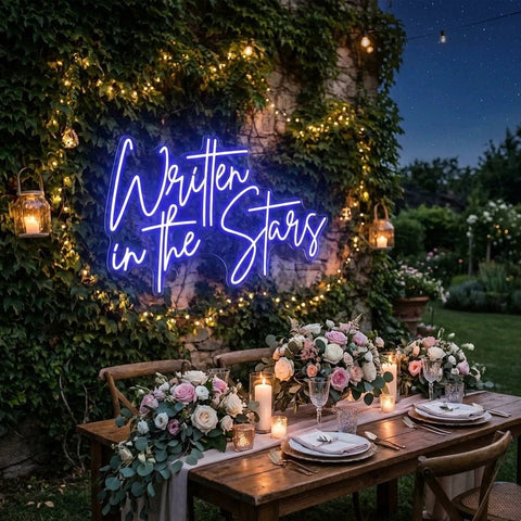 Written In The Stars Led Neon Sign Light