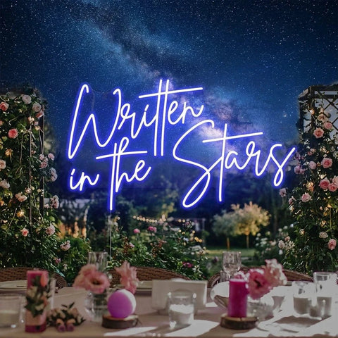 Written In The Stars Led Neon Sign Light