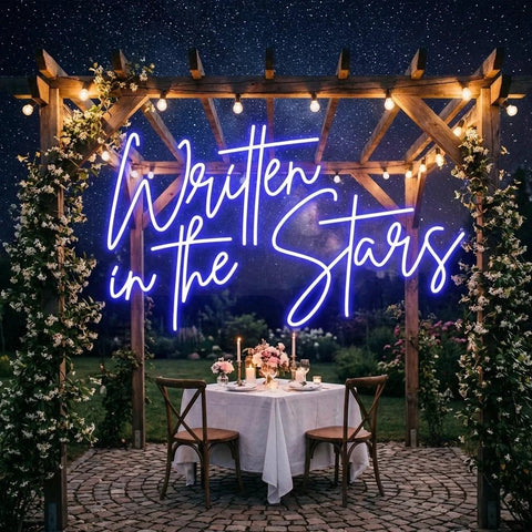 Written In The Stars Led Neon Sign Light
