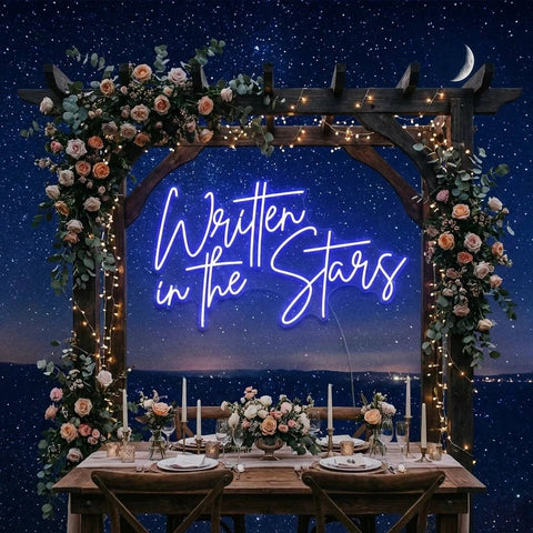 Written In The Stars Led Neon Sign Light