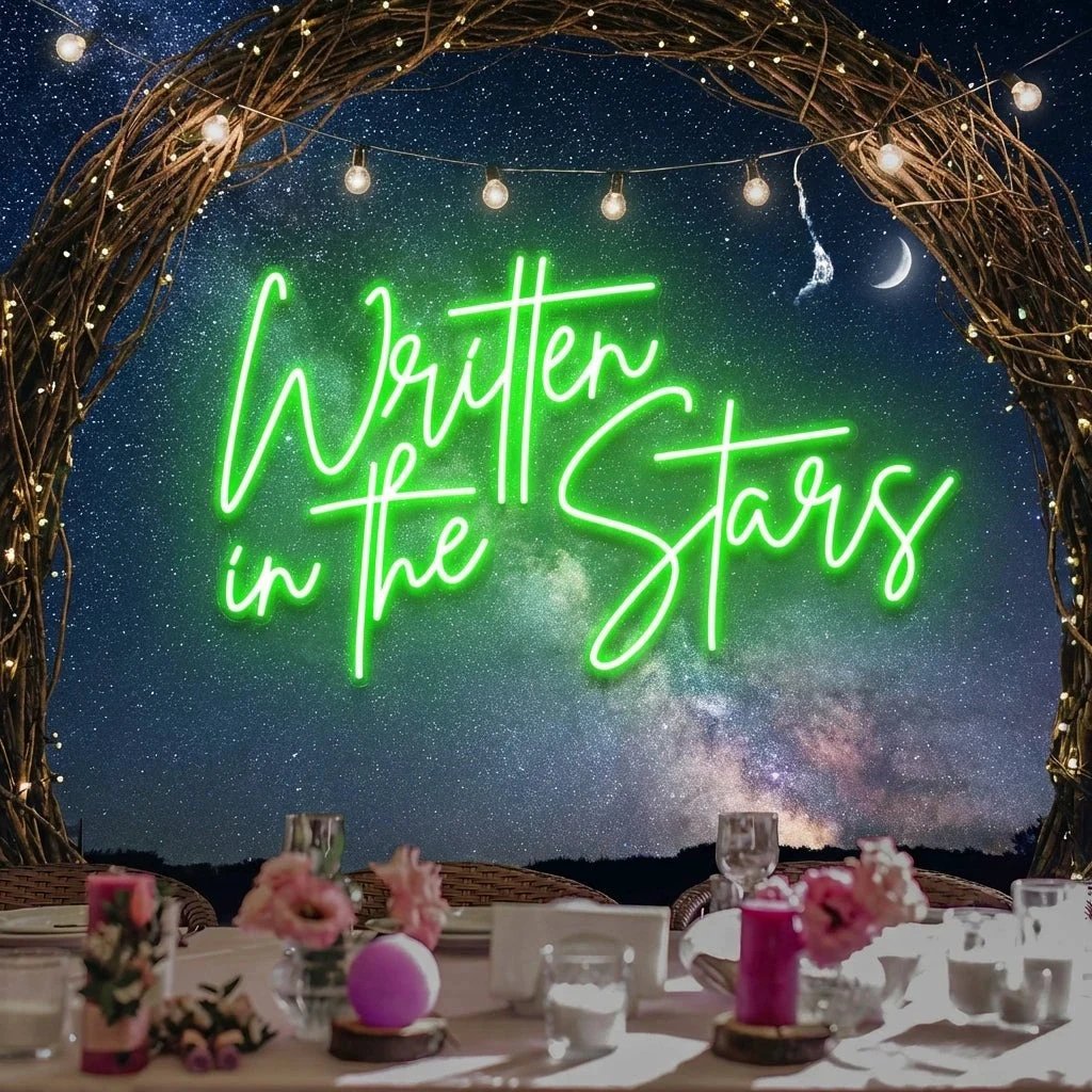 Written In The Stars Led Neon Sign Light