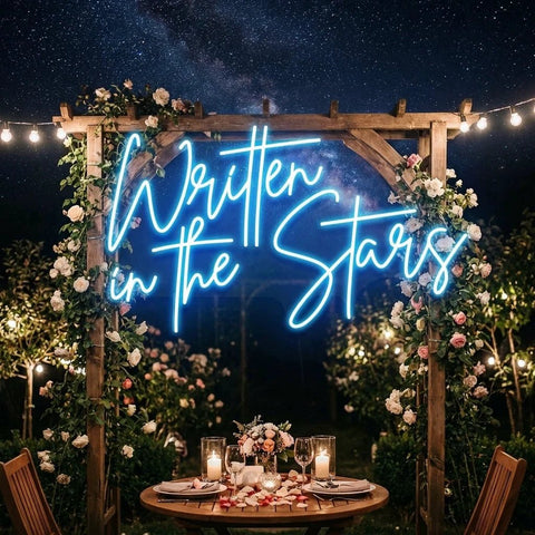 Written In The Stars Led Neon Sign Light