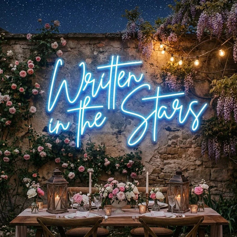 Written In The Stars Led Neon Sign Light