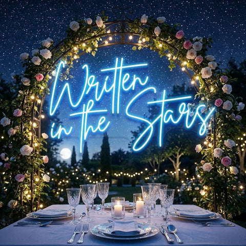 Written In The Stars Led Neon Sign Light