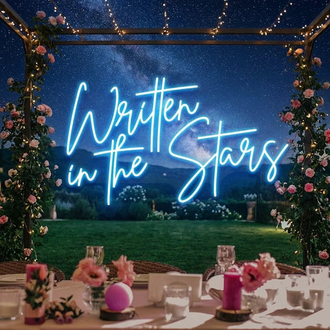 Written In The Stars Led Neon Sign Light