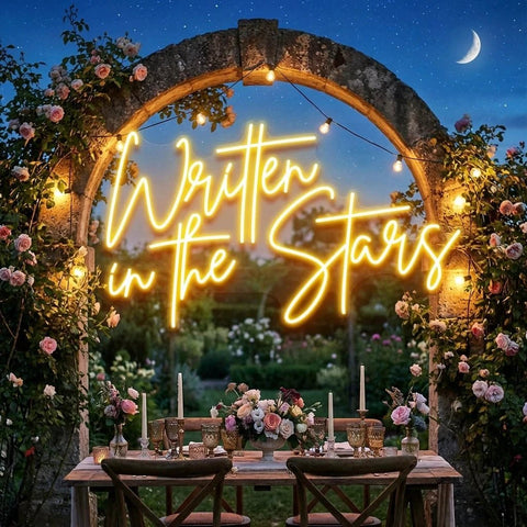 Written In The Stars Led Neon Sign Light