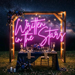 Written In The Stars Led Neon Sign Light