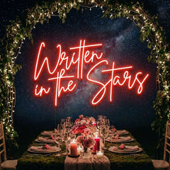 Written In The Stars Led Neon Sign Light