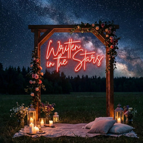 Written In The Stars Led Neon Sign Light