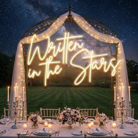 Written In The Stars Led Neon Sign Light
