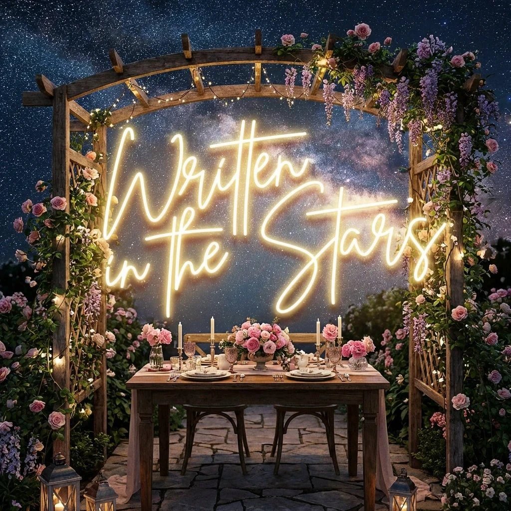 Written In The Stars Led Neon Sign Light