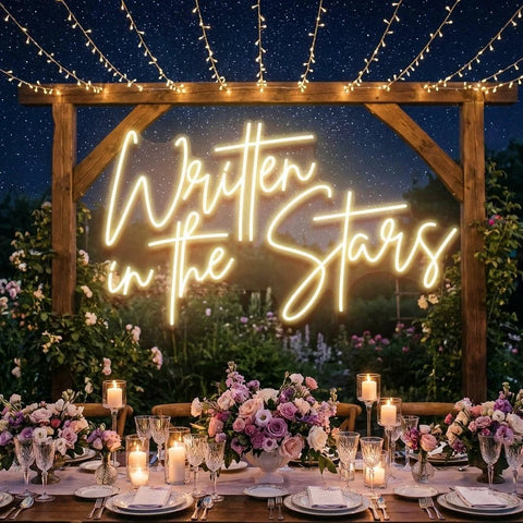Written In The Stars Led Neon Sign Light