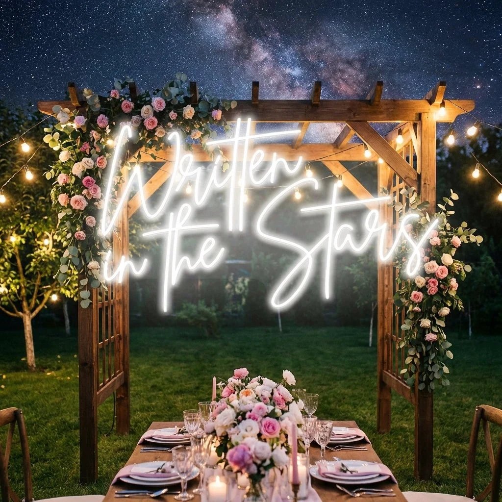 Written In The Stars Led Neon Sign Light