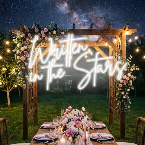 Written In The Stars Led Neon Sign Light