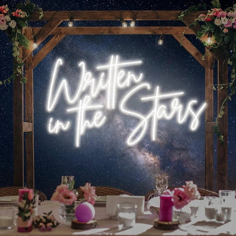 Written In The Stars Led Neon Sign Light
