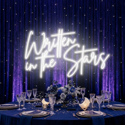 Written In The Stars Led Neon Sign Light
