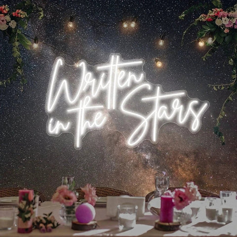 Written In The Stars Led Neon Sign Light