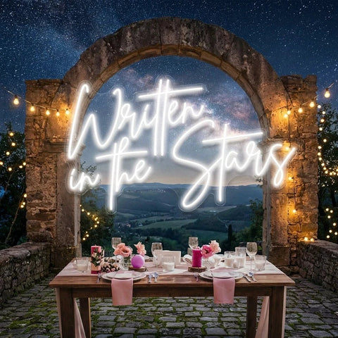 Written In The Stars Led Neon Sign Light
