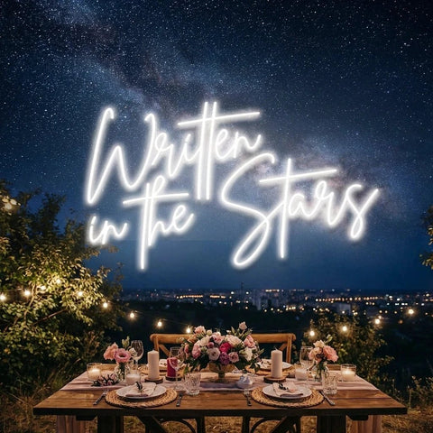 Written In The Stars Led Neon Sign Light
