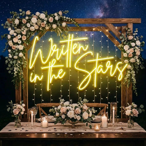 Written In The Stars Led Neon Sign Light