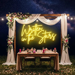 Written In The Stars Led Neon Sign Light