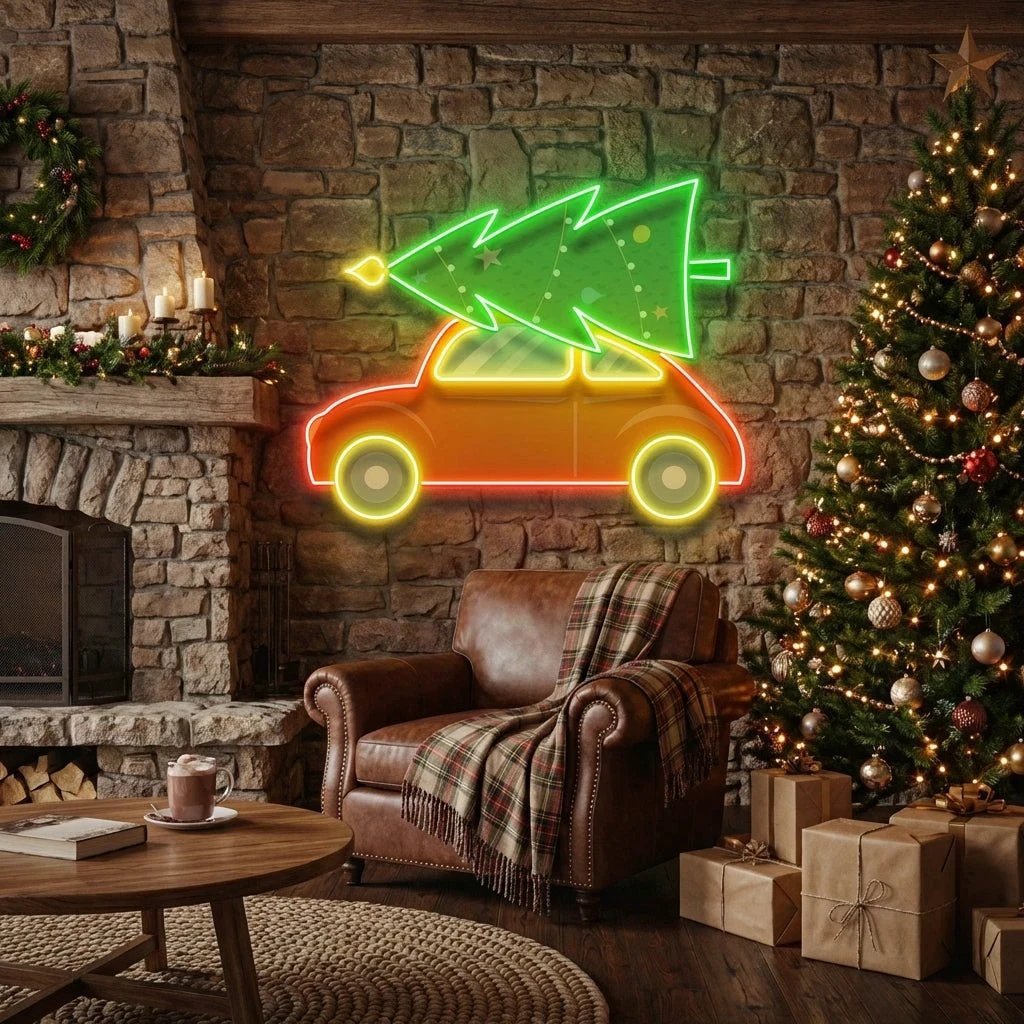 Xmas Is Coming Art Work Led Neon Sign Light