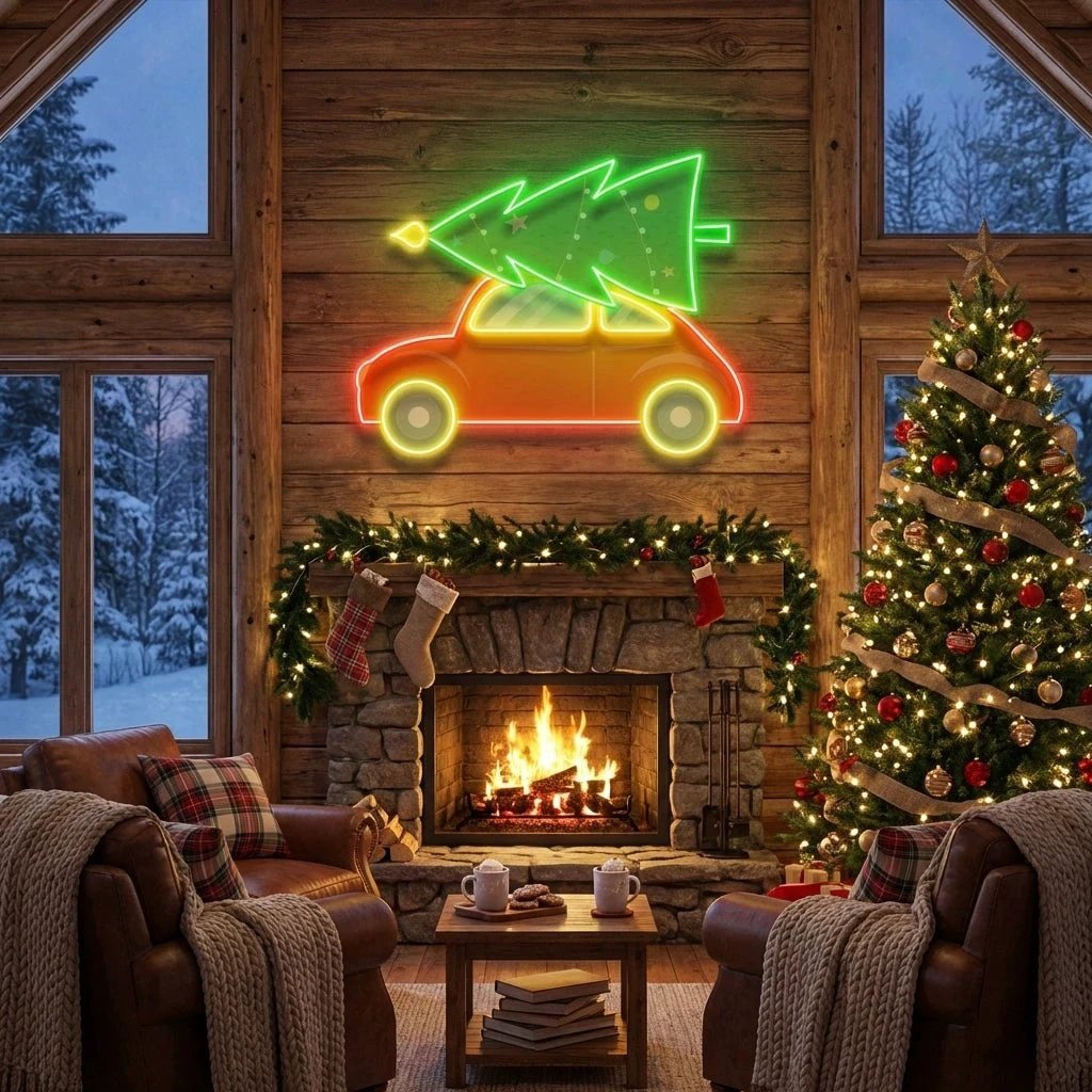 Xmas Is Coming Art Work Led Neon Sign Light