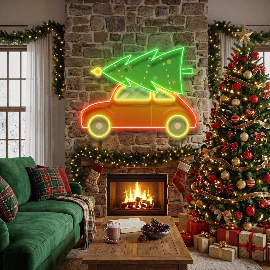 Xmas Is Coming Art Work Led Neon Sign Light