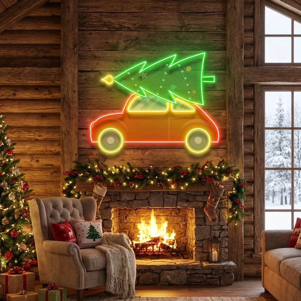 Xmas Is Coming Art Work Led Neon Sign Light